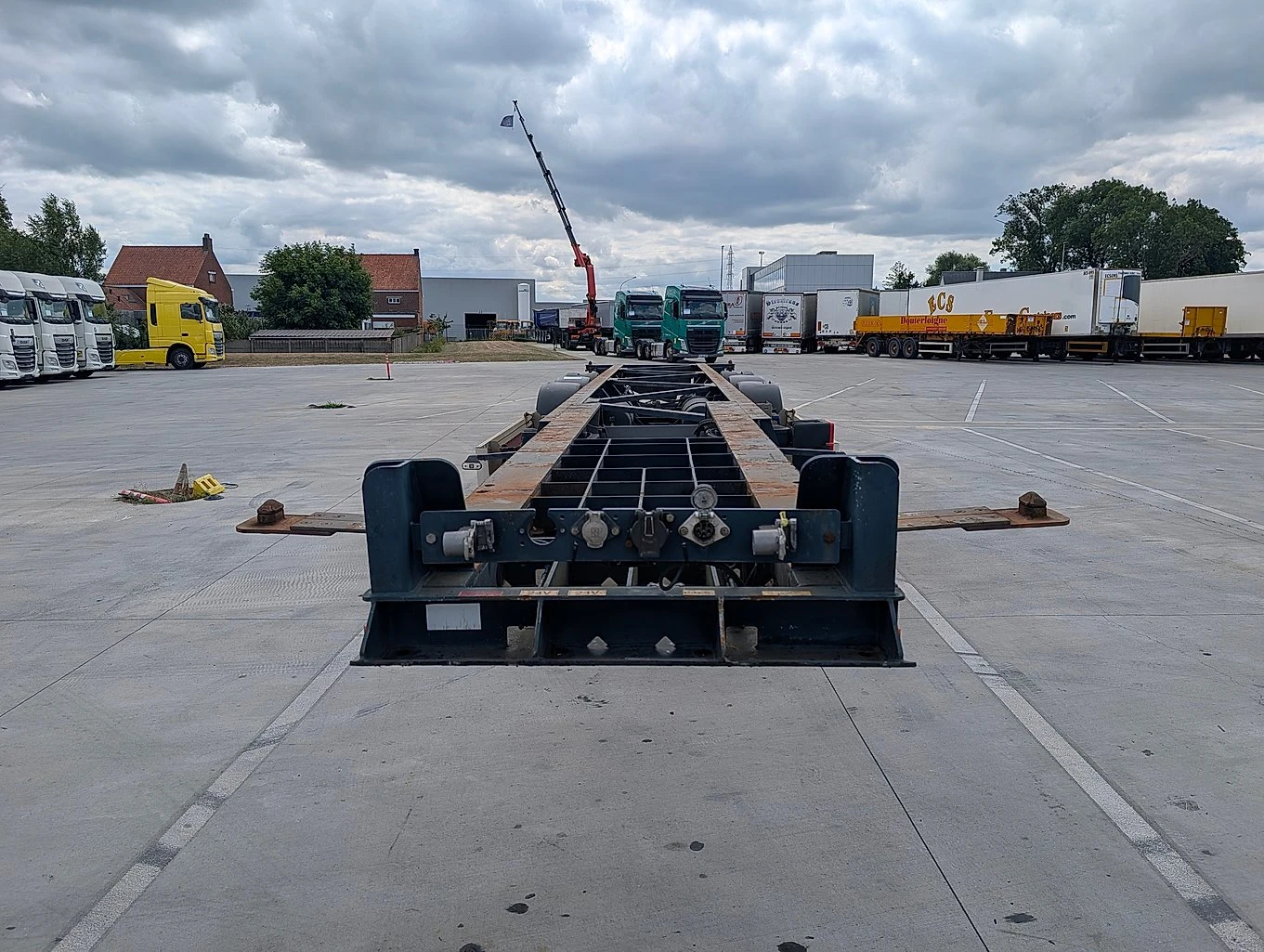 Полуремарке Други Vanhool 40/45' Container Transport, снимка 6 - Ремаркета - 55851203