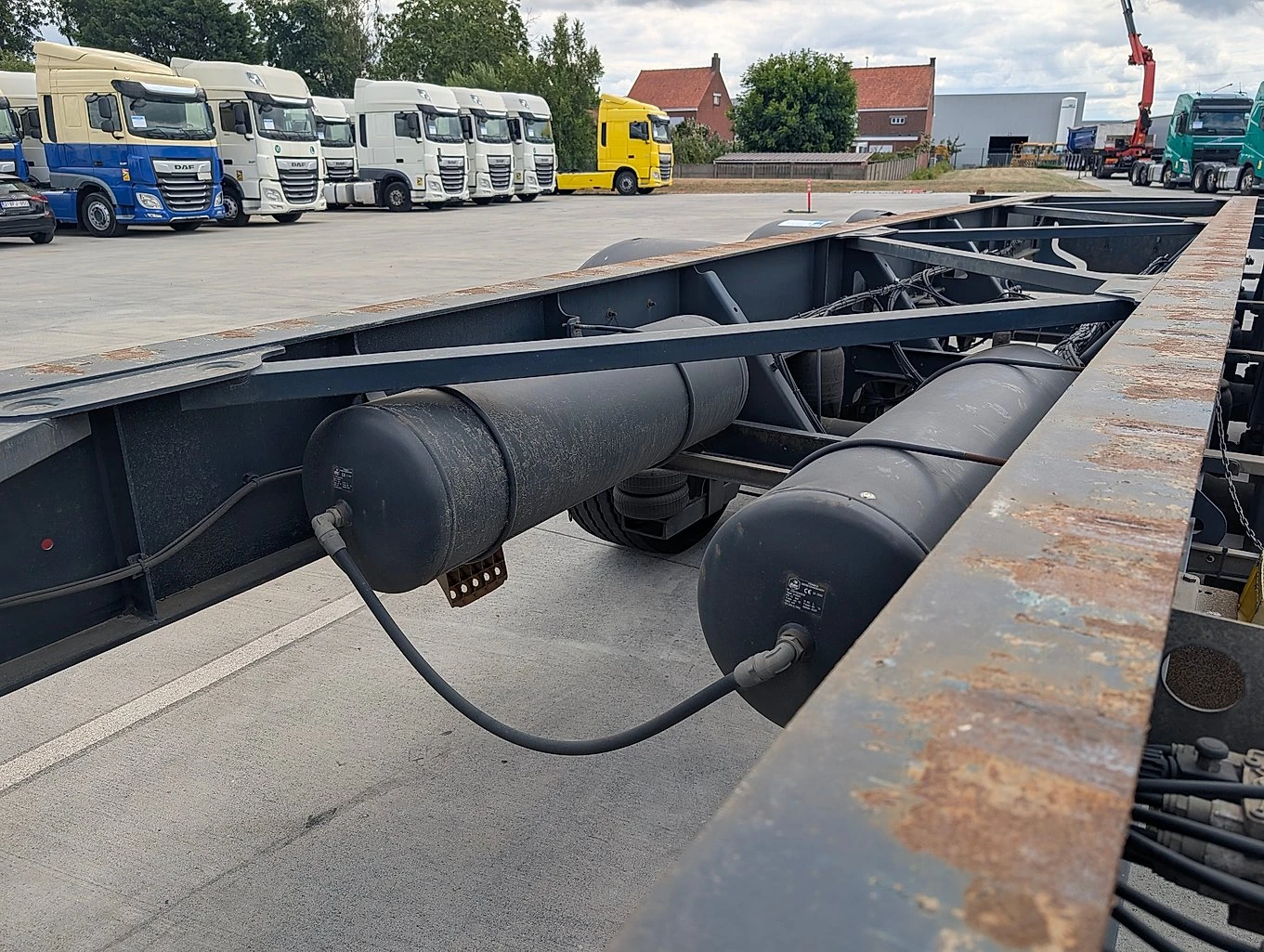 Полуремарке Други Vanhool 40/45' Container Transport, снимка 9 - Ремаркета - 55851203