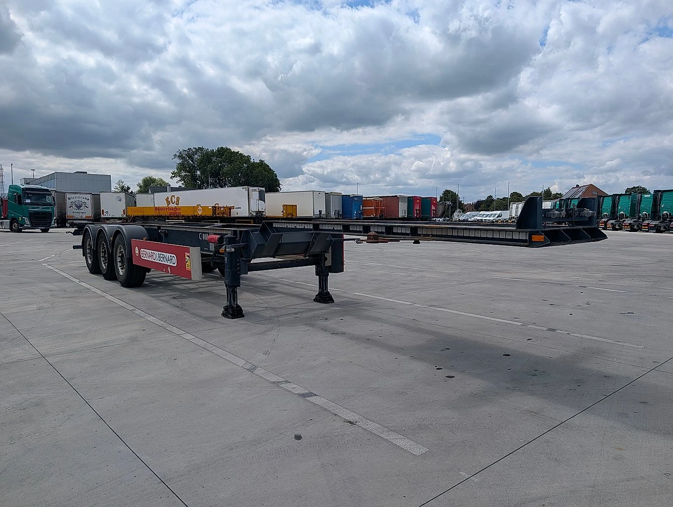 Полуремарке Други Vanhool 40/45' Container Transport, снимка 3 - Ремаркета - 55851203
