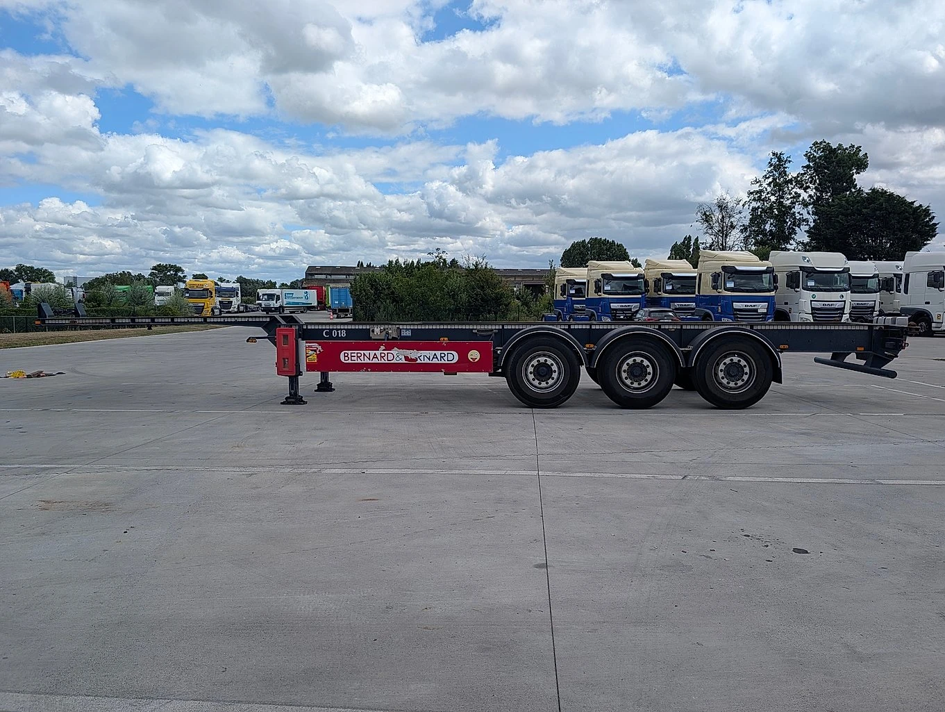 Полуремарке Други Vanhool 40/45' Container Transport, снимка 7 - Ремаркета - 55851203
