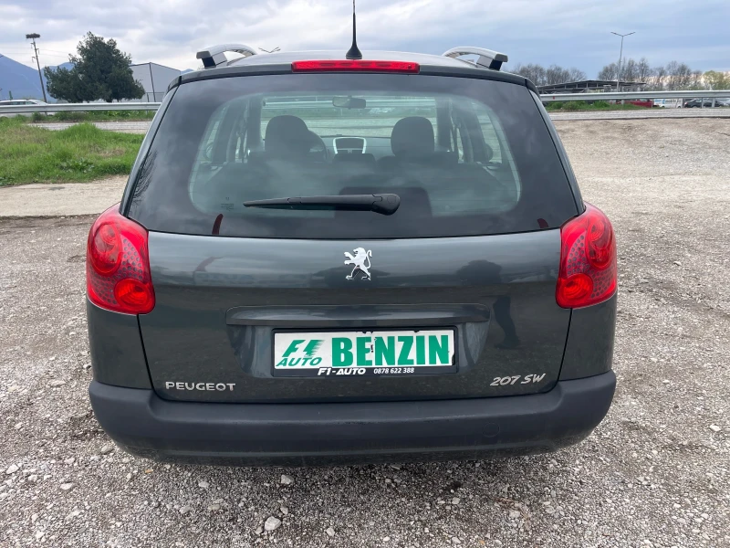 Peugeot 207 SW-1.4i-GAS-ITALIA, снимка 10 - Автомобили и джипове - 49757935