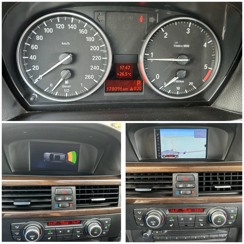 BMW 320 d/Face/X-Drive/AUTO/NAVI/Кожа, снимка 17 - Автомобили и джипове - 51044385