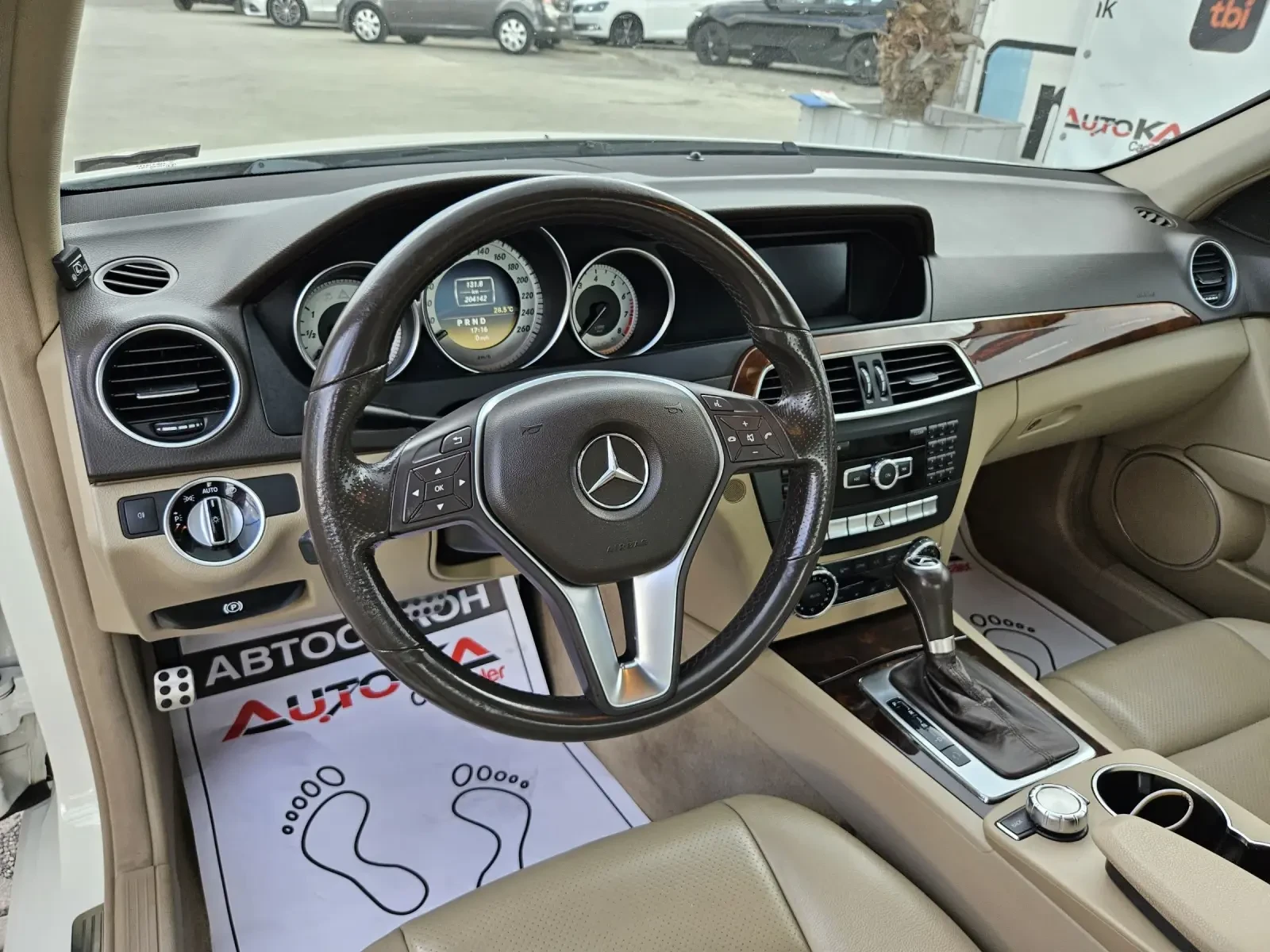 Mercedes-Benz C 300 3.0-231кс= АВТОМАТ= ГАЗ LANDI RENZO= 4X4= AMG LINE - изображение 8