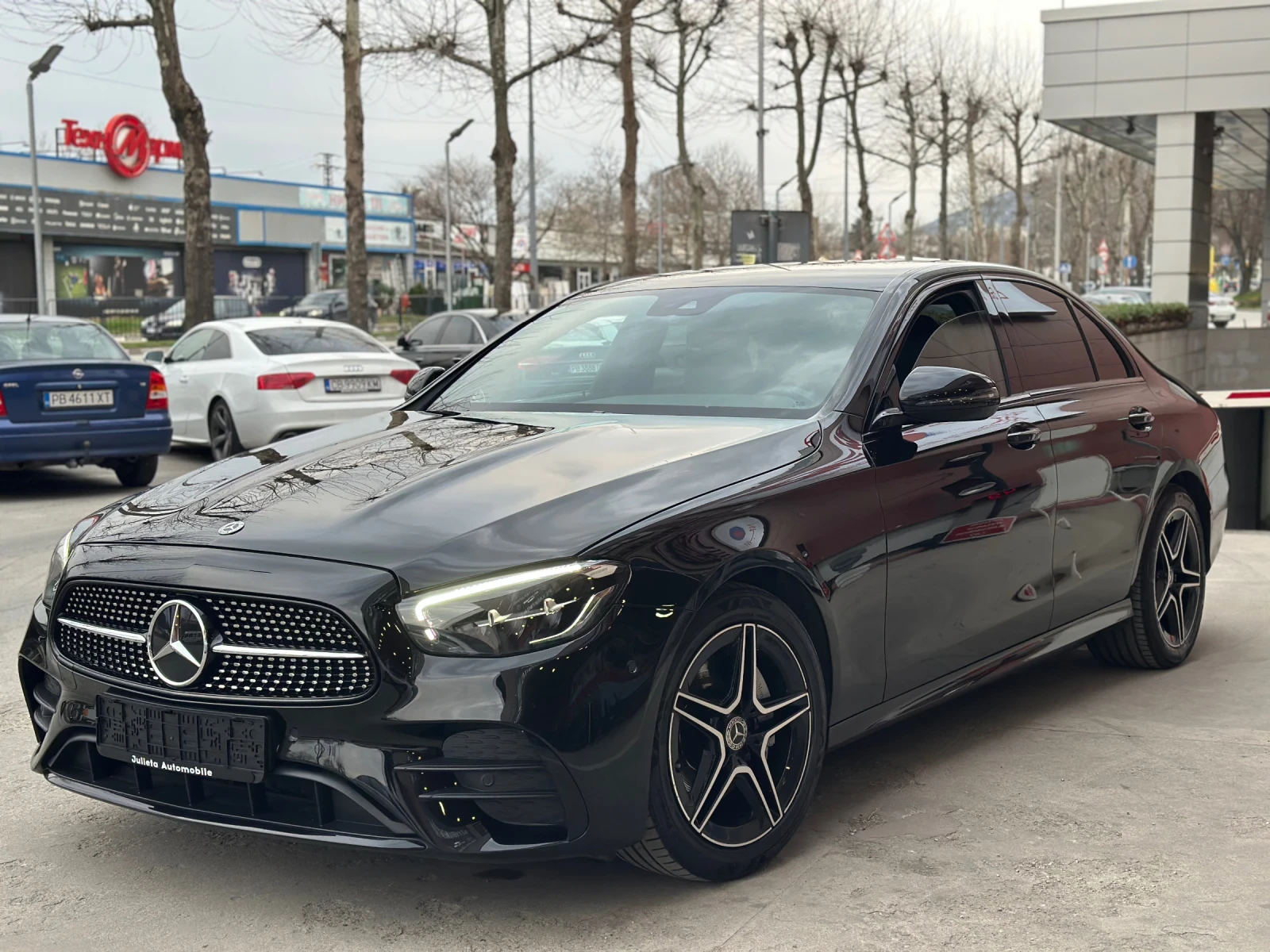 Mercedes-Benz E 220 AMG ПОДГРЕВ КАМЕРА МЪРТВА ЗОНА
