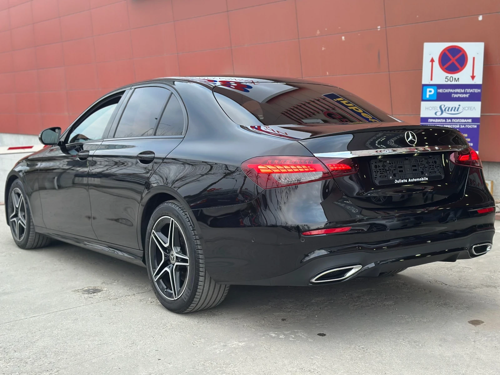 Mercedes-Benz E 220 AMG ПОДГРЕВ КАМЕРА МЪРТВА ЗОНА, снимка 6 - Автомобили и джипове - 53965355