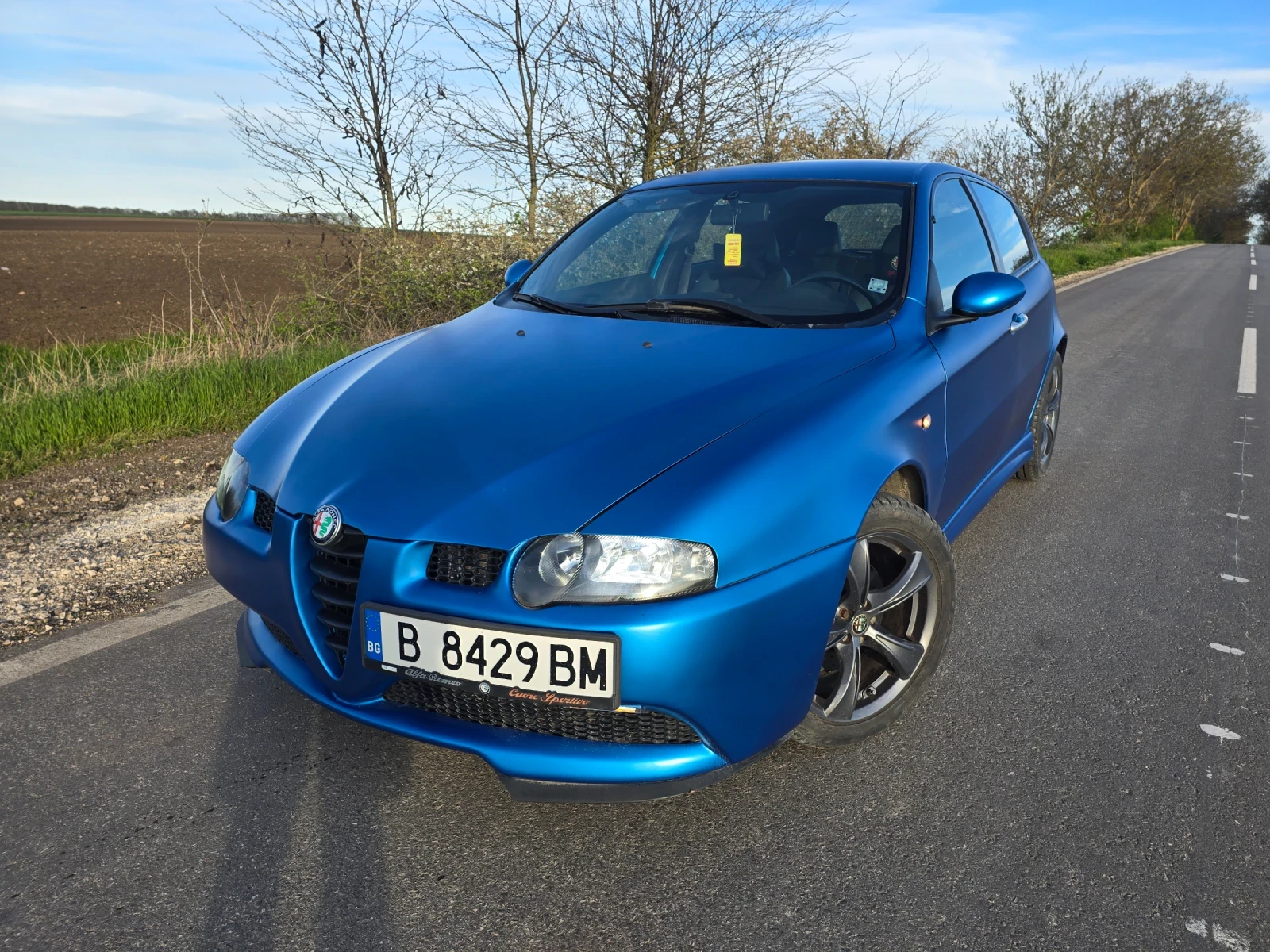 Alfa Romeo 147 Blue Matt Paint, снимка 5 - Автомобили и джипове - 54947094