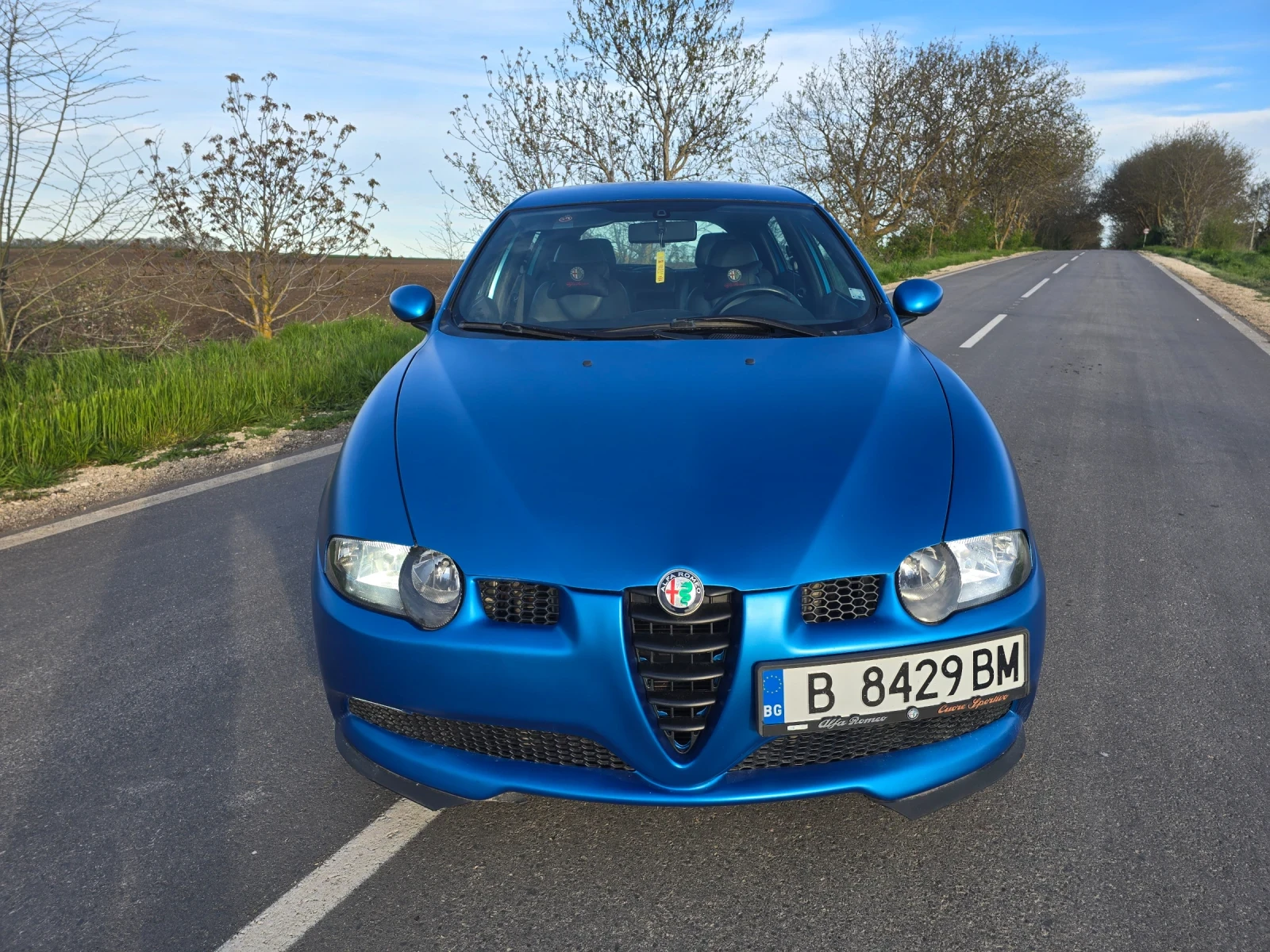 Alfa Romeo 147 Blue Matt Paint, снимка 6 - Автомобили и джипове - 54947094