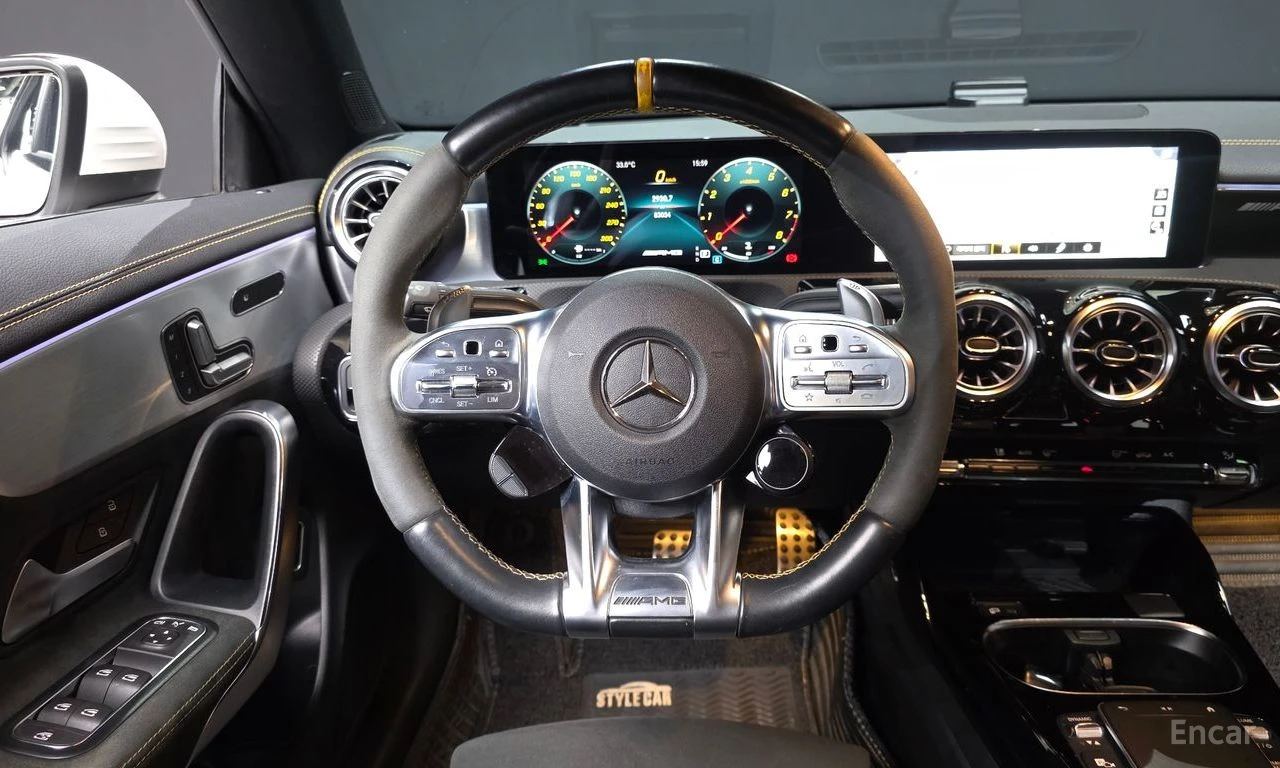 Mercedes-Benz CLA 45 AMG 4MATIC+ * ХЕДЪП* 360КАМЕРА* LANE* ASSIST* , снимка 8 - Автомобили и джипове - 56113950