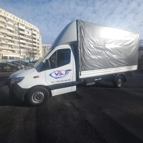 Mercedes-Benz Sprinter 316 -2 БР.Бризентови-щора, снимка 1