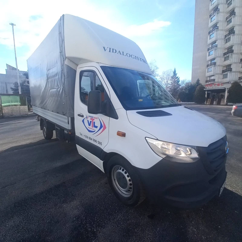 Mercedes-Benz Sprinter 316 -2 БР.Бризентови-щора, снимка 4 - Бусове и автобуси - 47656856