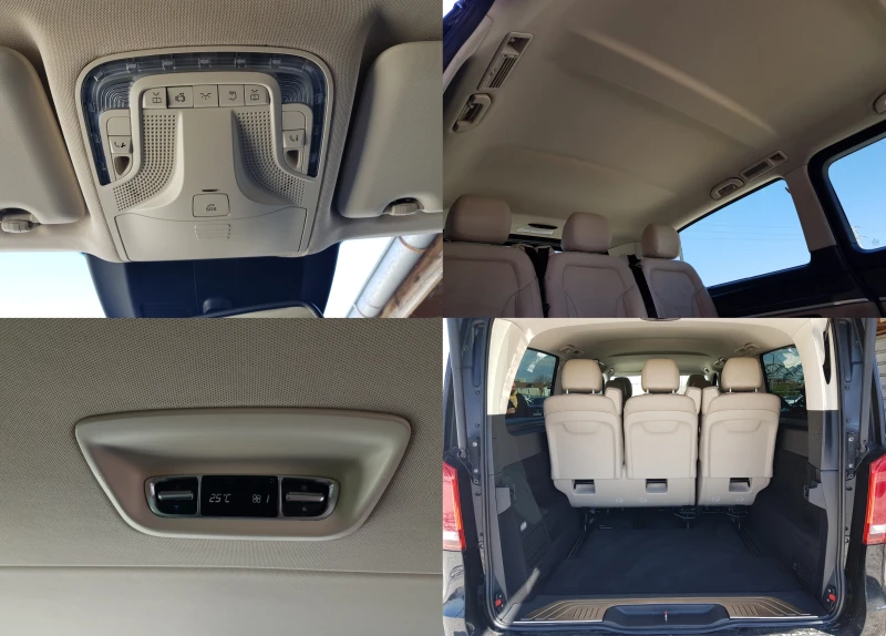 Mercedes-Benz V 250 D 4matic AMG EDITION EXTRA LONG ЛИЗИНГ, снимка 15 - Бусове и автобуси - 51810171