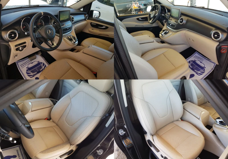 Mercedes-Benz V 250 D 4matic AMG EDITION EXTRA LONG ЛИЗИНГ, снимка 9 - Бусове и автобуси - 51810171