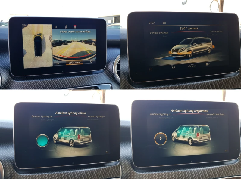 Mercedes-Benz V 250 D 4matic AMG EDITION EXTRA LONG ЛИЗИНГ, снимка 16 - Бусове и автобуси - 51810171