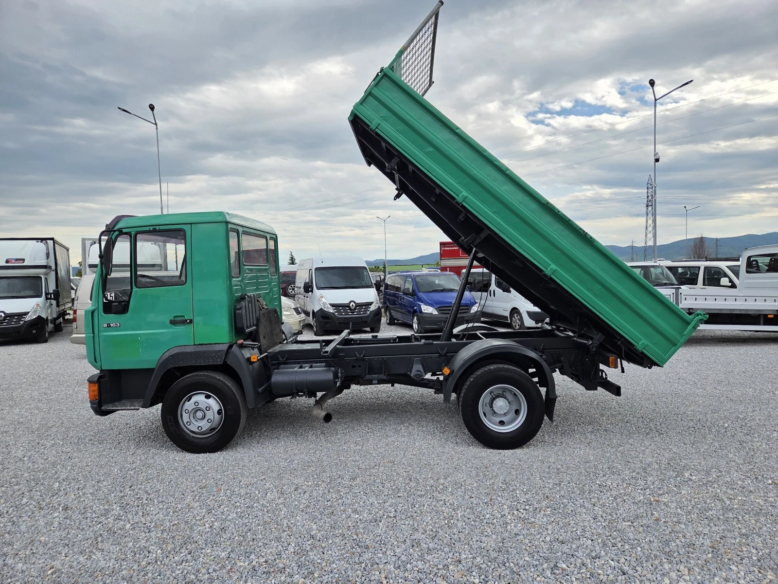 Man 8.163 ТРИСТРАНЕН САМОСВАЛ - изображение 2