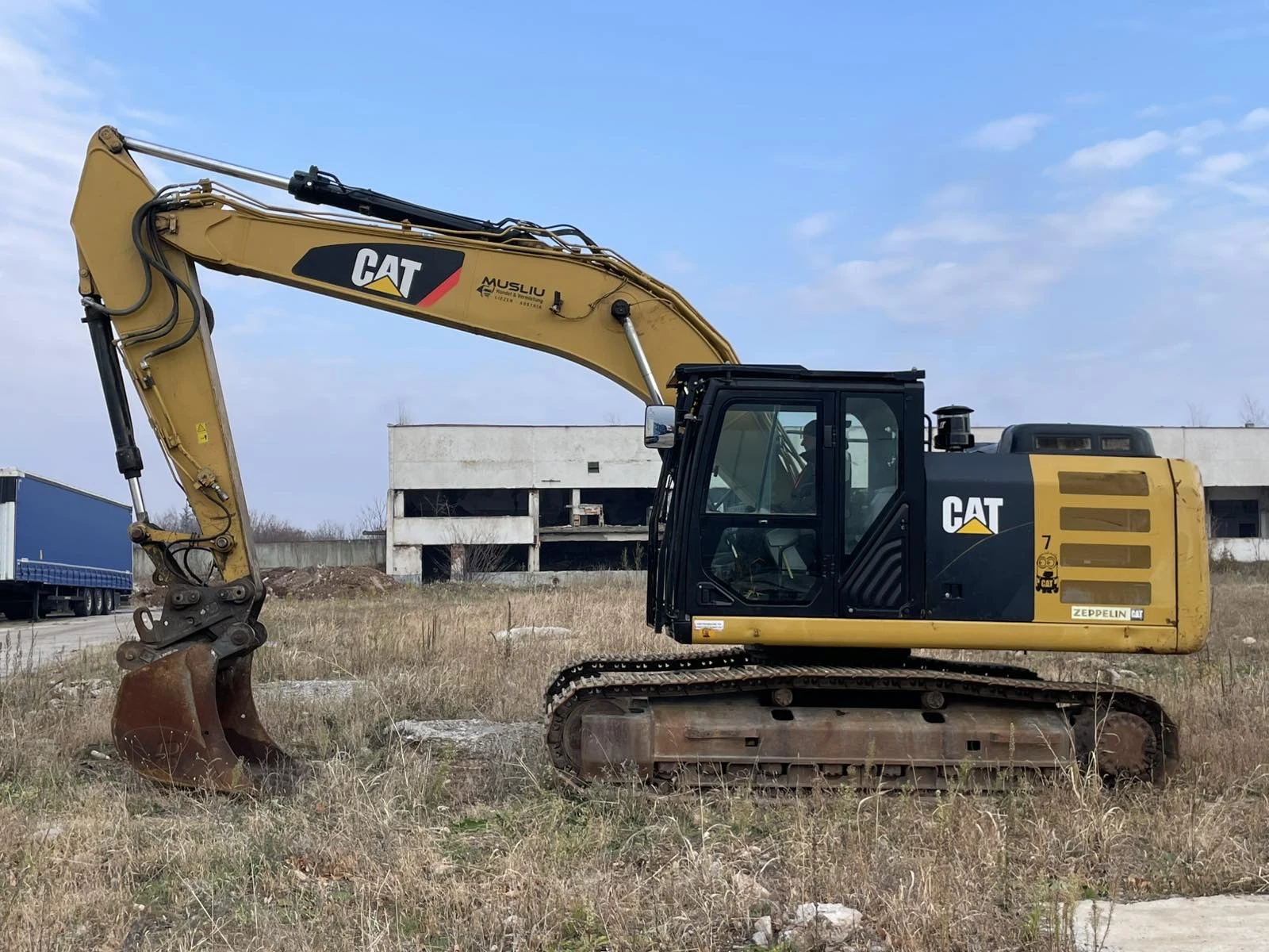 Багер Cat 320EL - Перфектен | Mobile.bg — изображение 1