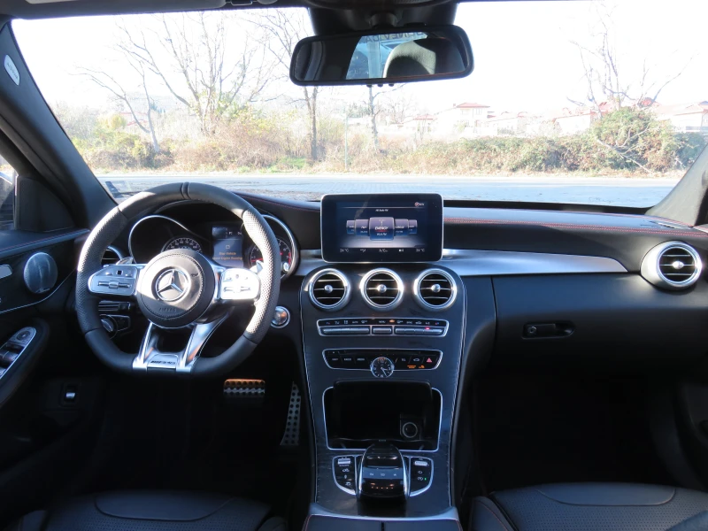 Mercedes-Benz C 450 AMG * KEYLES 4-MATIC LED РЕГИСТРИРАН* , снимка 10 - Автомобили и джипове - 52616264