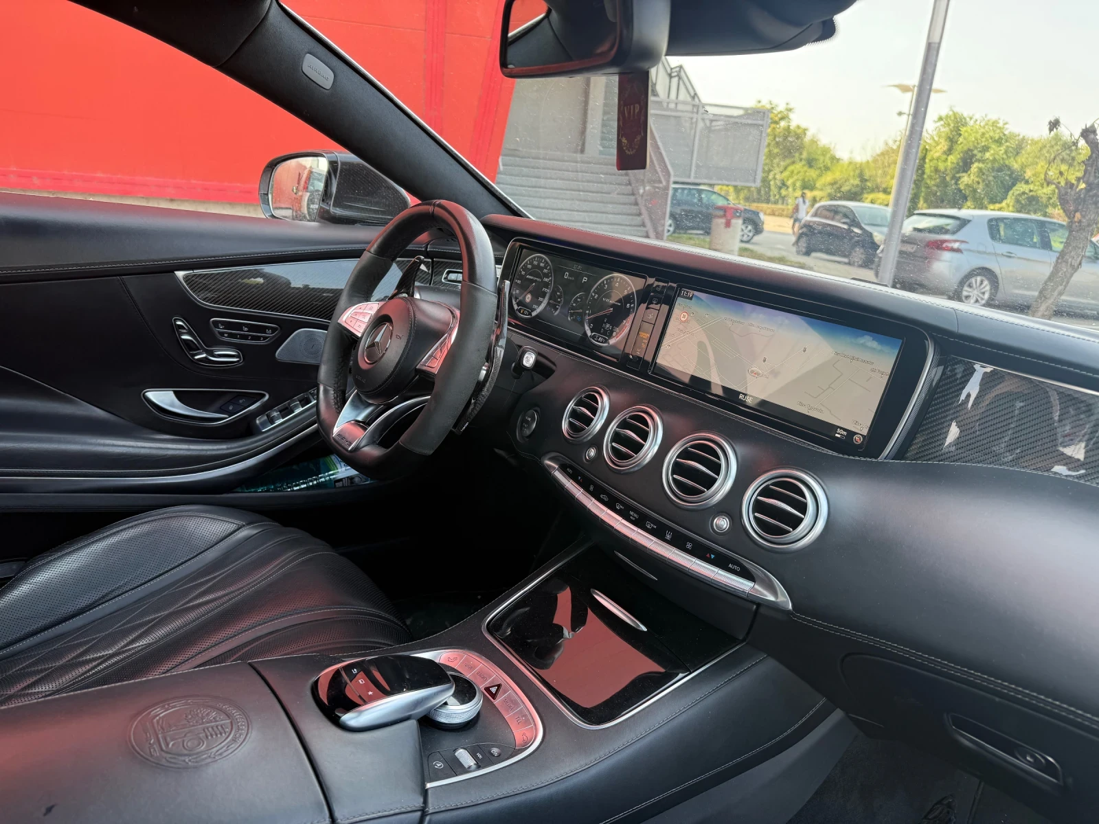Mercedes-Benz S 63 AMG SWAROVSKI* Светещ* Таван* УНИКАТ* AMG* Coupe - изображение 8