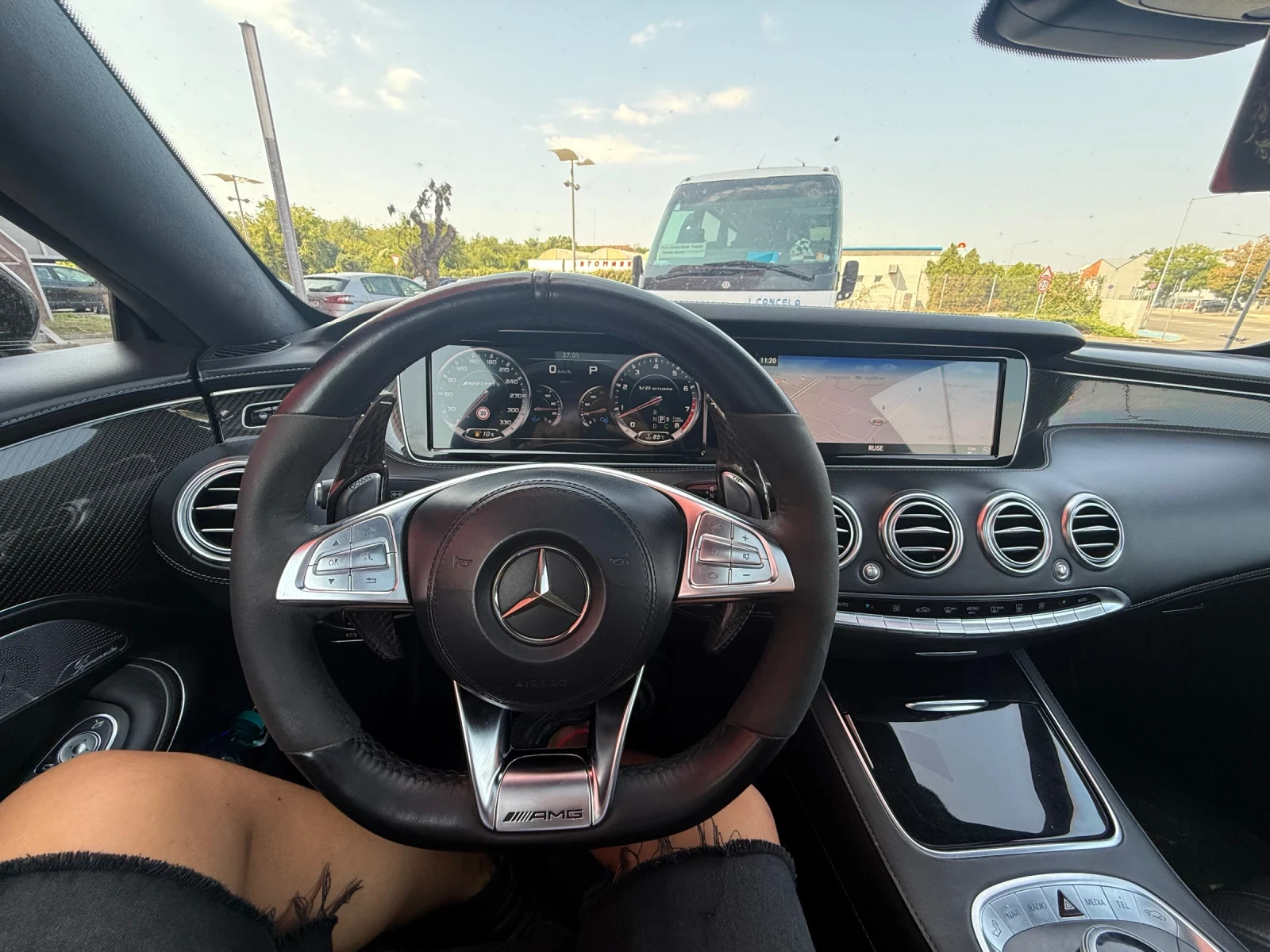 Mercedes-Benz S 63 AMG SWAROVSKI* Светещ* Таван* УНИКАТ* AMG* Coupe | Mobile.bg — изображение 11