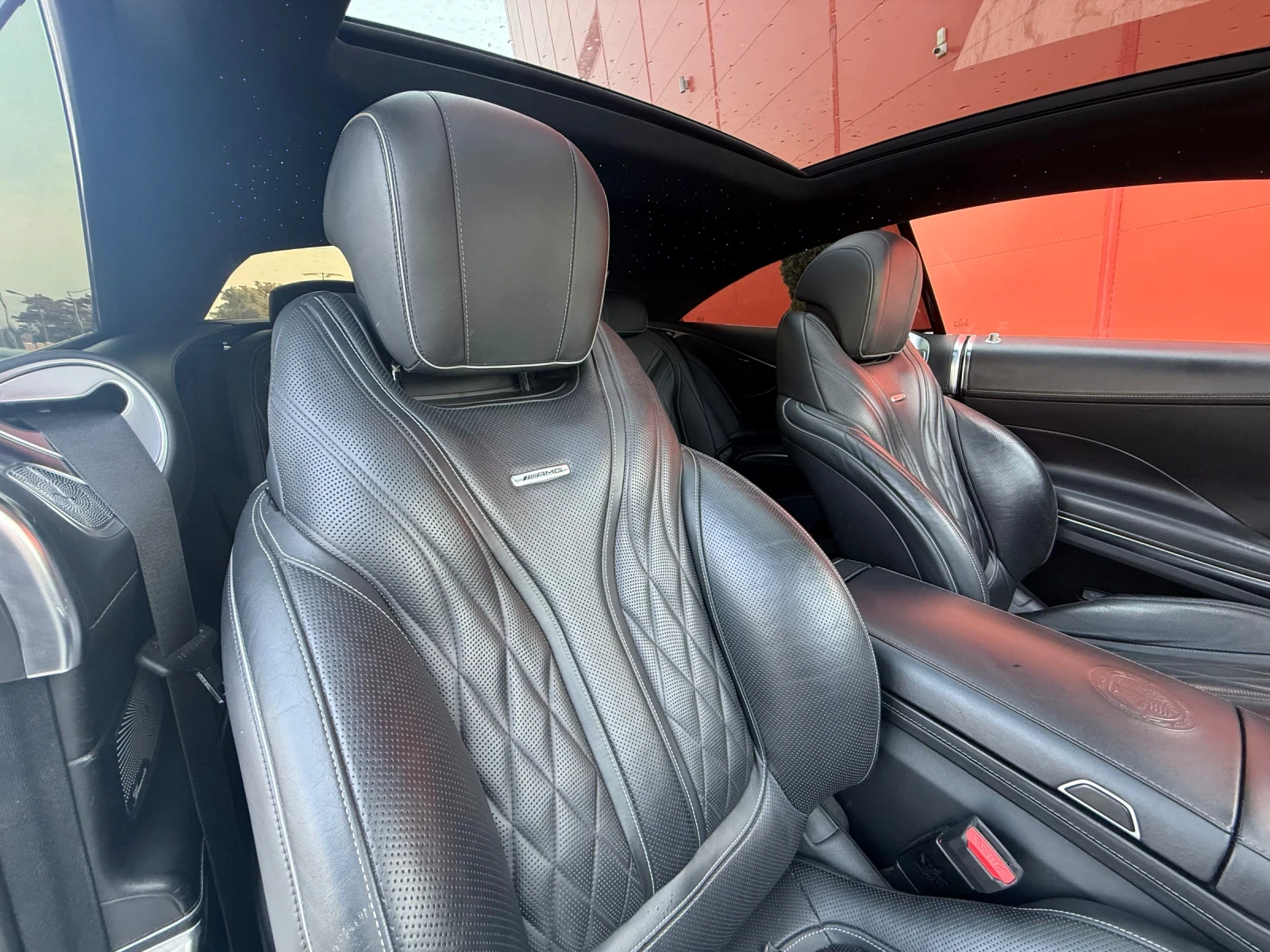 Mercedes-Benz S 63 AMG SWAROVSKI* Светещ* Таван* УНИКАТ* AMG* Coupe - изображение 9