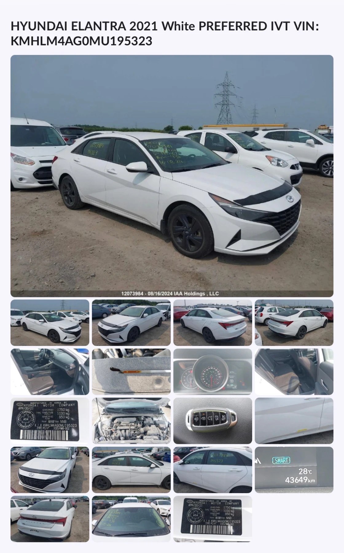 Hyundai Elantra 2.0MPI 43000км!!! - изображение 2