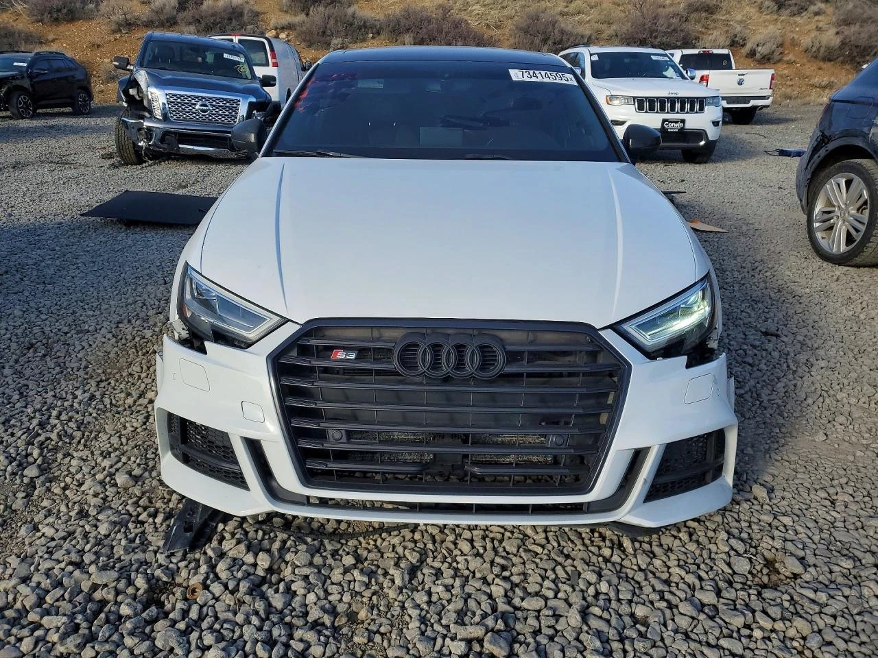 Audi S3 * KEYLESS* КОЖА* ПОДГРЕВ* ПАРКТРОНИК* НАВИ* , снимка 5 - Автомобили и джипове - 53754462