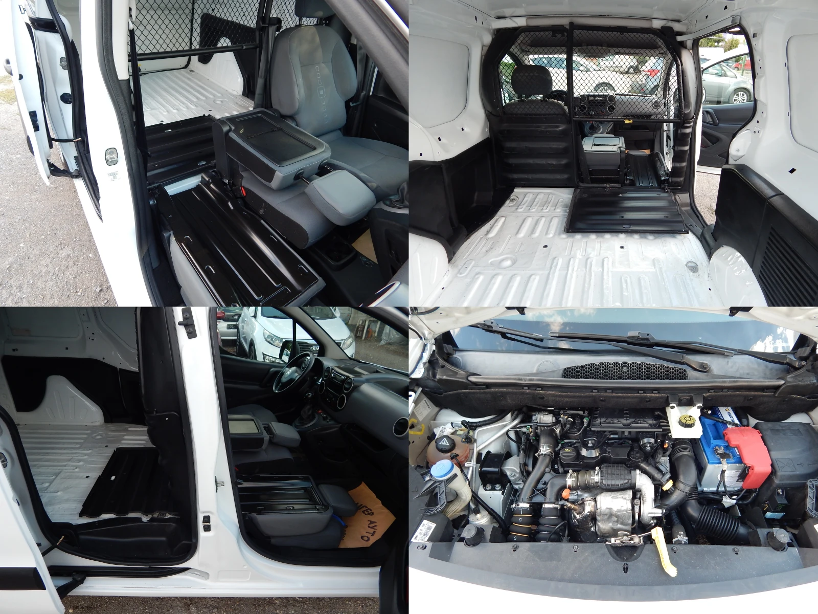 Citroen Berlingo 1.6HDI* 3места* ЕВРО5Б* , снимка 9 - Автомобили и джипове - 55836831