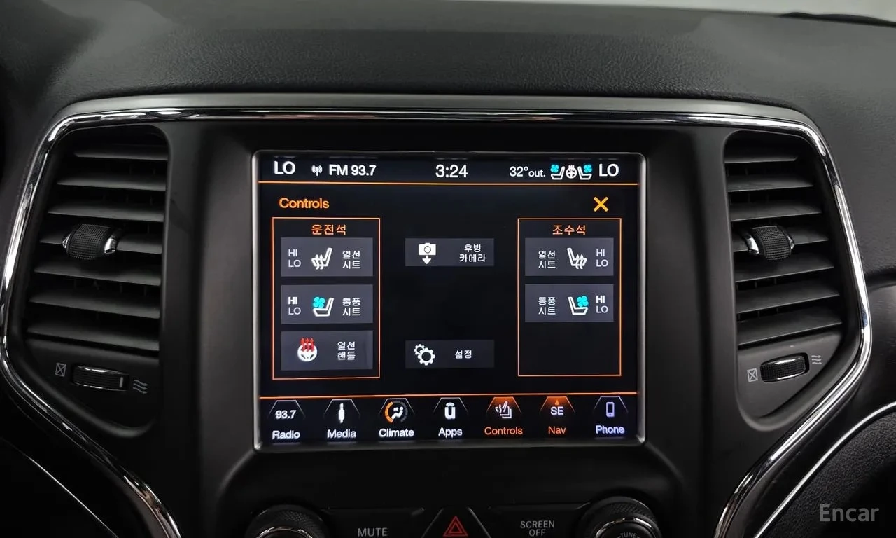 Jeep Cherokee 3.6 Limited/МК2/ПАНОРАМА/ПОДГРЕВ/ОБДУХ/, снимка 17 - Автомобили и джипове - 56131464