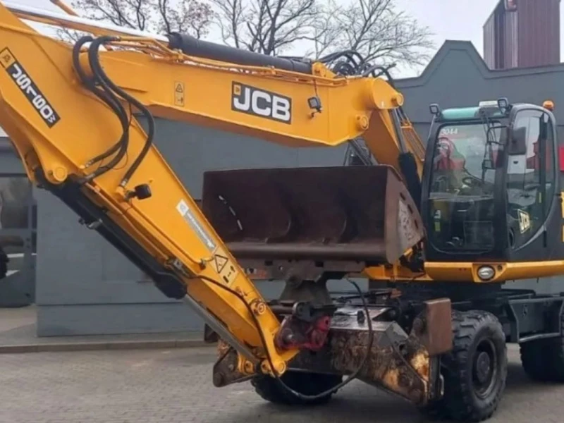 Багер JCB JS160W, снимка 4 - Индустриална техника - 48450527