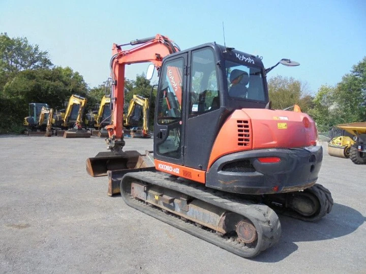 Багер Kubota KX080-4 - изображение 3