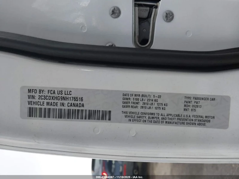 Dodge Charger 3.6l Gt Rwd, снимка 9 - Автомобили и джипове - 53215984