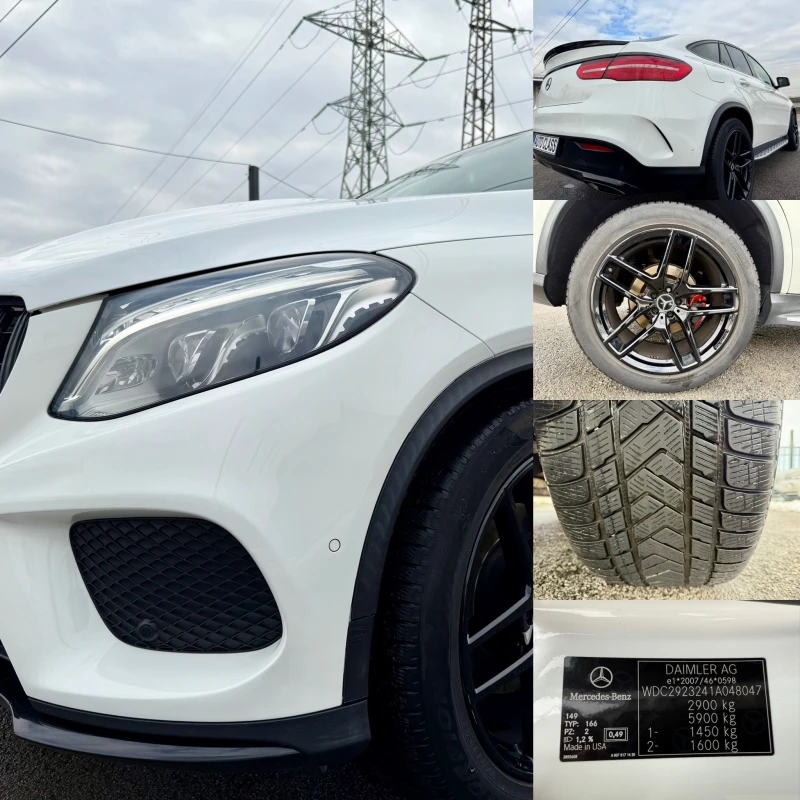 Mercedes-Benz GLE 350 CDI 4-MATIC * COUPE* 86500 км. ТОП СЪСТОЯНИЕ !, снимка 17 - Автомобили и джипове - 48772310