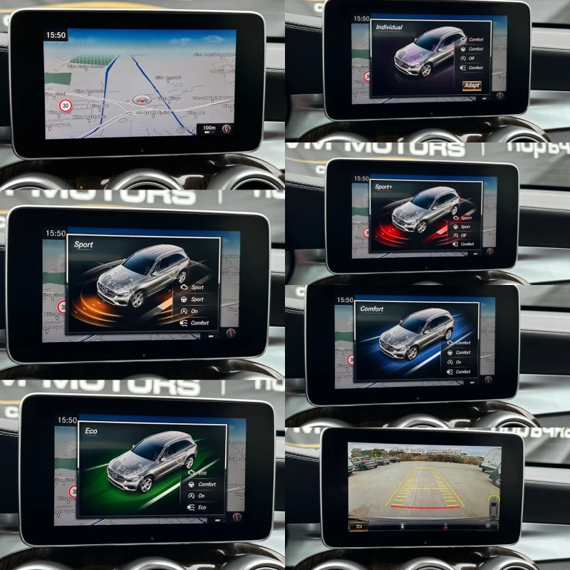 Mercedes-Benz GLC 300 250* AMG LINE* 4MATIC* 9G* DISTRONIC* PANO* , снимка 16 - Автомобили и джипове - 52005403