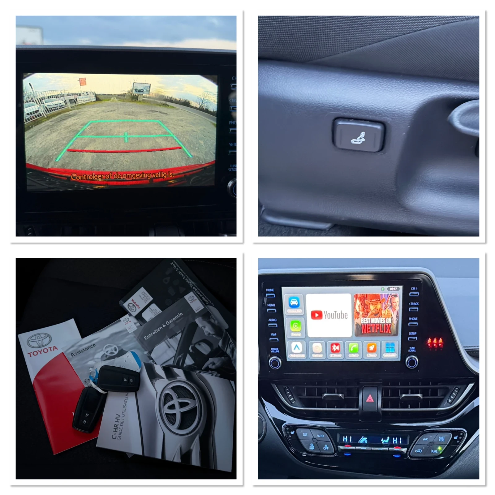 Toyota C-HR HYBRID / FACELIFT / ЕВРО6 / YOUTUBE / WAZE , снимка 17 - Автомобили и джипове - 53977472