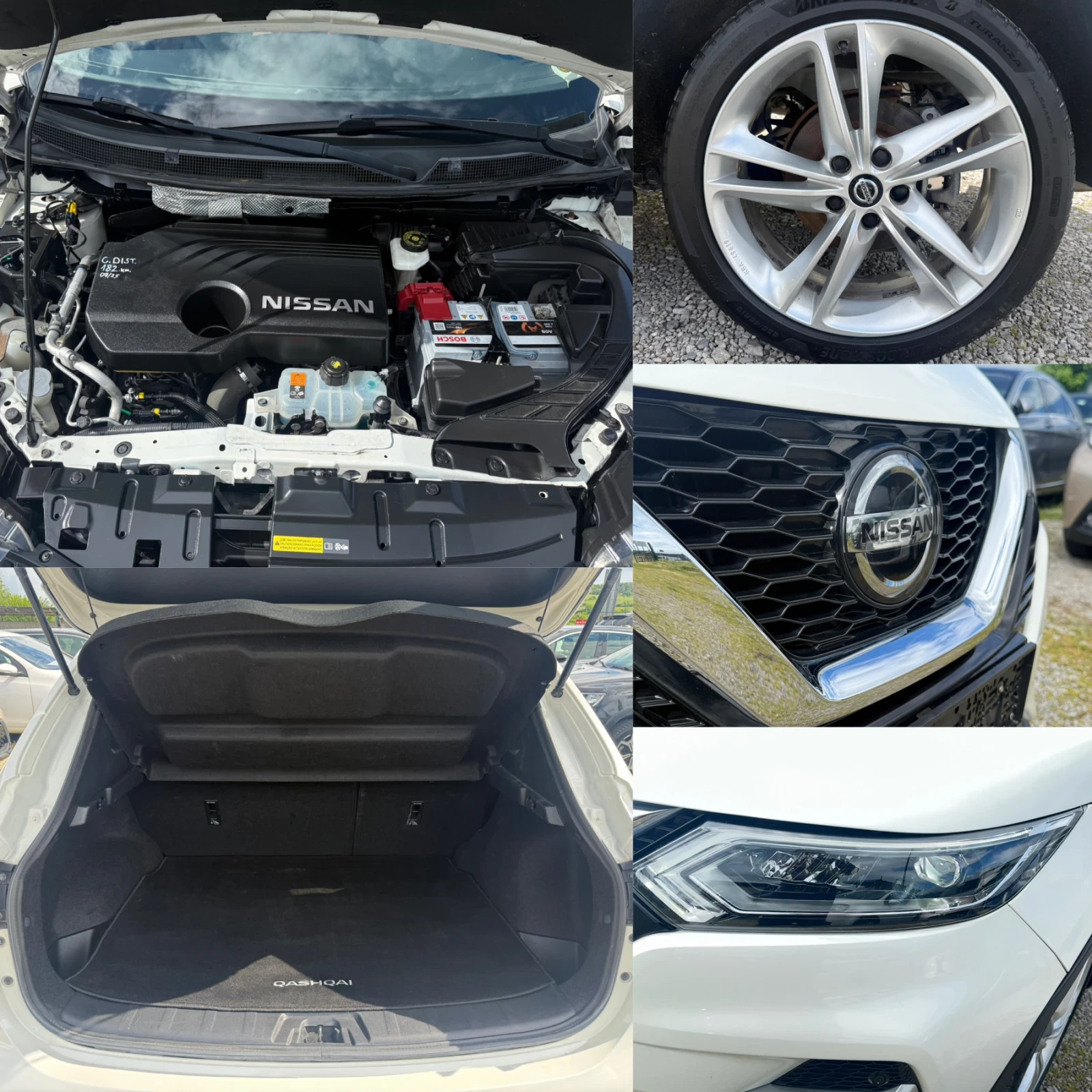 Nissan Qashqai 1.5DCI* TEKNA+ * AVTOMAT* PANO* EURO6D* , снимка 17 - Автомобили и джипове - 54686238