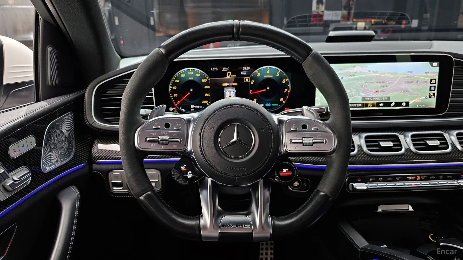 Mercedes-Benz GLE 53 4MATIC COUPE* КОЖА* ПОДГРЕВ* ОБДУХВ* BURMASTER* PANO* 360, снимка 12 - Автомобили и джипове - 55423119