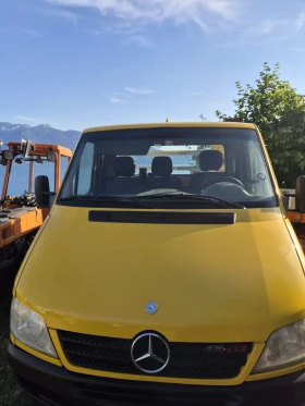 Mercedes-Benz Sprinter 416 Самосвал с кран, снимка 4