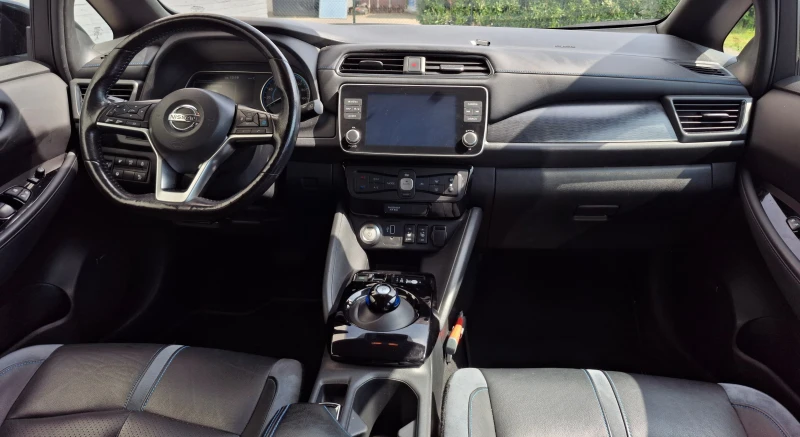 Nissan Leaf  62 kWh Tekna Най-високо ниво оборудване  НОВ ВНОС, снимка 11 - Автомобили и джипове - 50277932