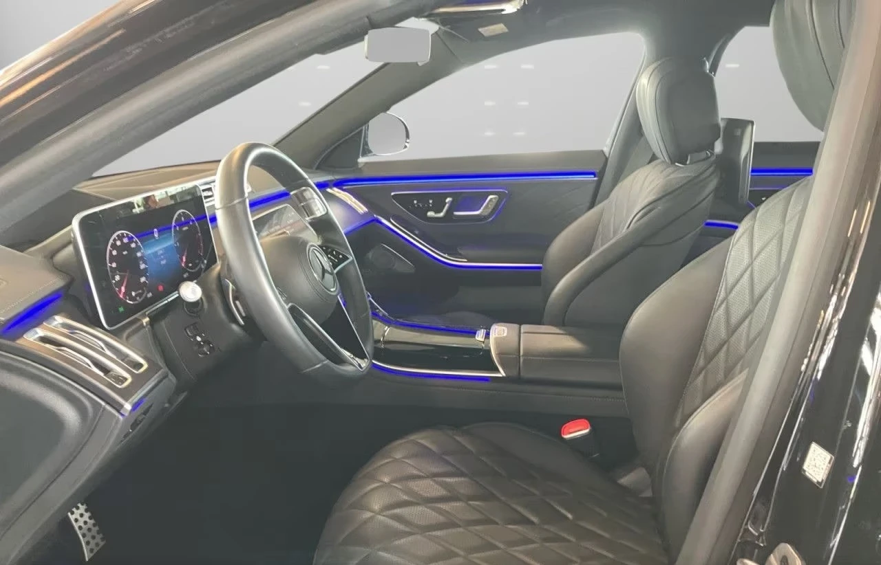 Mercedes-Benz S 450 D 4-MATIC LONG AMG DRIVE-PILOT TV, снимка 5 - Автомобили и джипове - 54857247