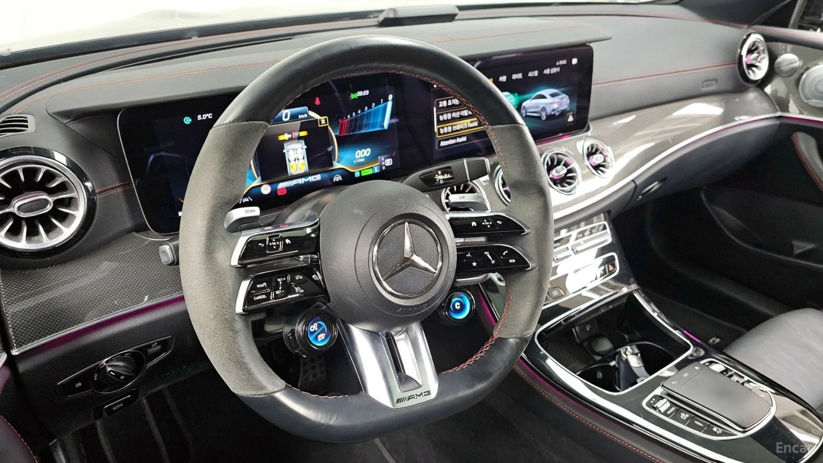 Mercedes-Benz E 53 AMG 4MATIC* КУПЕ* КОЖА* ПОДГРЕВ* ОБДУХВ* BURMASTER* PA, снимка 13 - Автомобили и джипове - 55422891