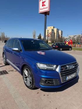 Audi SQ7 ДОБРО СЪСТОЯНИЕ НАПЪЛНО ОБСЛУЖЕН КАСКО БАРТЕР ФУЛЛ, снимка 1