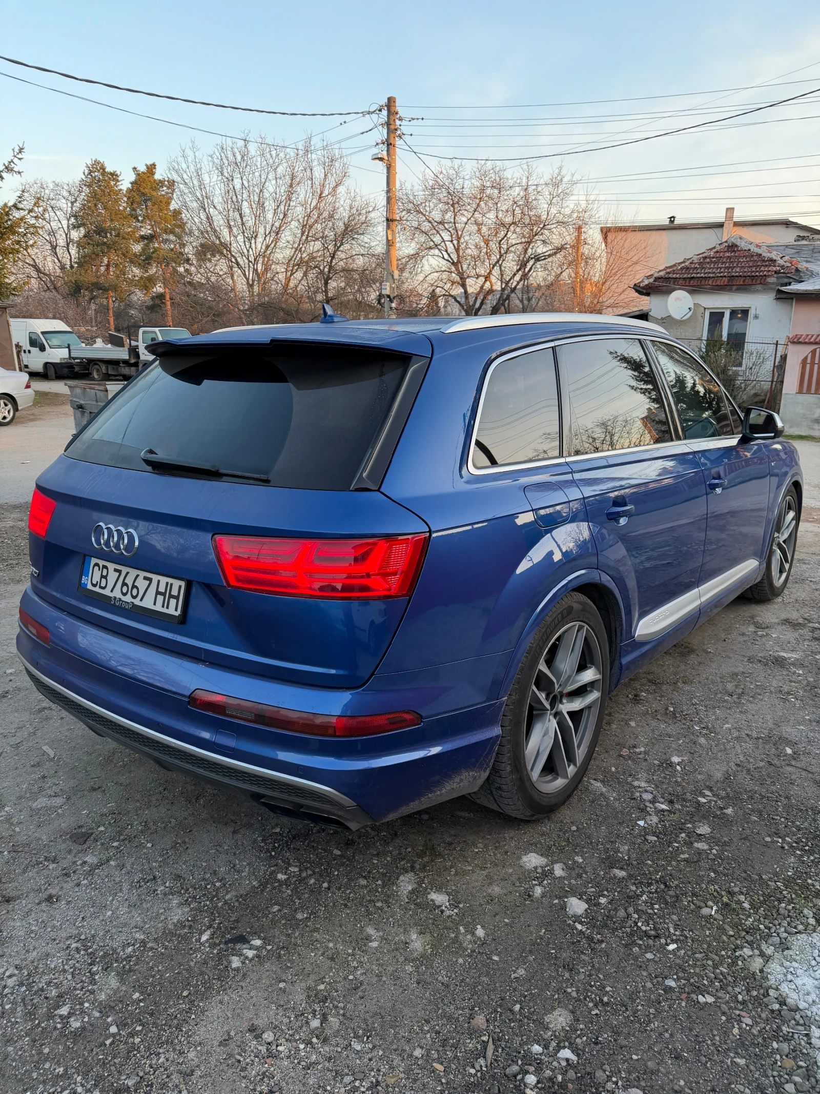 Audi SQ7 ДОБРО СЪСТОЯНИЕ НАПЪЛНО ОБСЛУЖЕН КАСКО БАРТЕР ТОПП, снимка 6 - Автомобили и джипове - 53819113