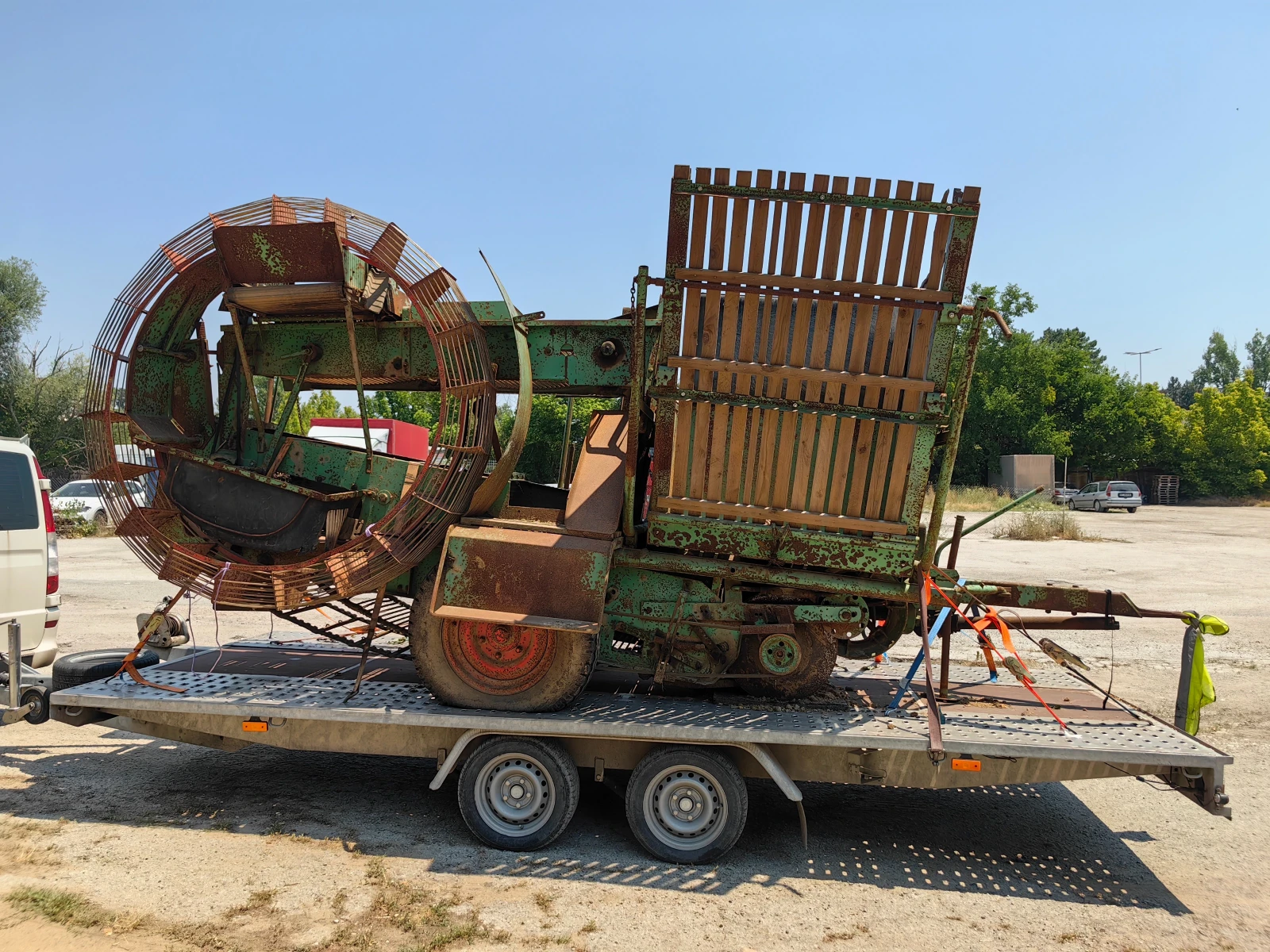 Специализирани машини Машини за зеленчуци Hagedorn Wisent Картофокомбайн, снимка 1