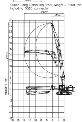  Hitachi ZX 470 LCD - 3 (25m high reach demolition) | Mobile.bg    4