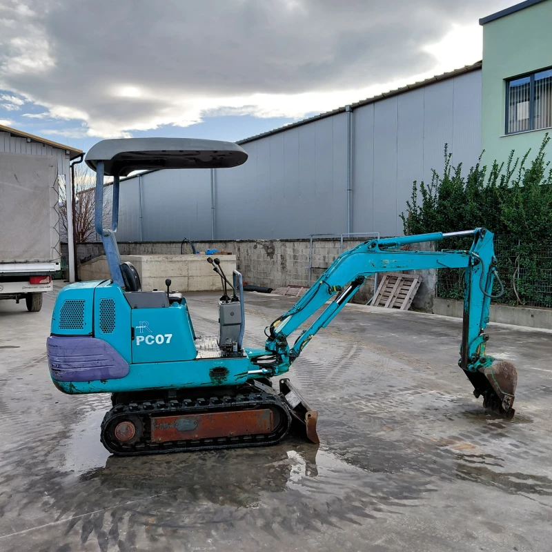 Багер Komatsu PC07-2 * НАЛИЧЕН * ТОП СЪСТОЯНИЕ * , снимка 6 - Индустриална техника - 51581364