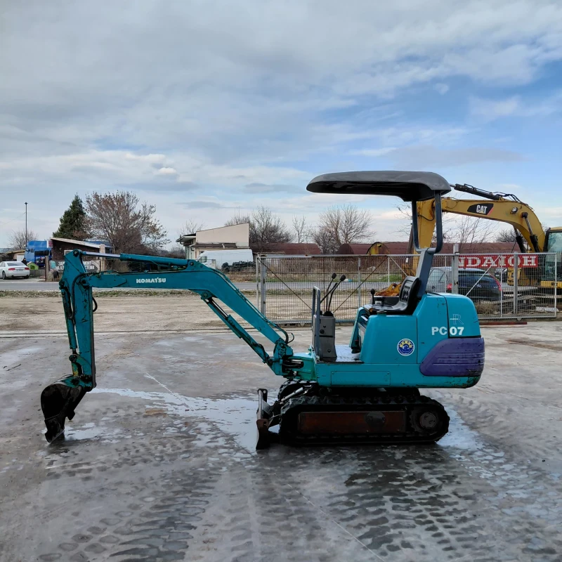 Багер Komatsu PC07-2 * НАЛИЧЕН * ТОП СЪСТОЯНИЕ * , снимка 2 - Индустриална техника - 51581364