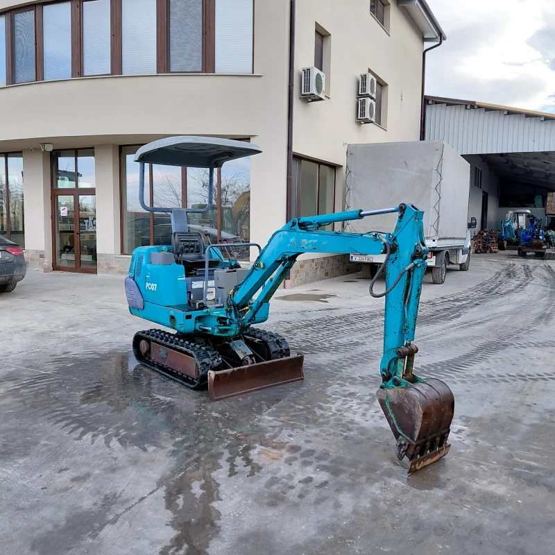 Багер Komatsu PC07-2 * НАЛИЧЕН * ТОП СЪСТОЯНИЕ * , снимка 7 - Индустриална техника - 51581364