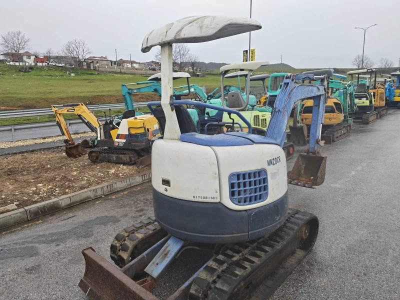 Багер Mitsubishi MM20CR  -2200 kg, снимка 8 - Индустриална техника - 53481549