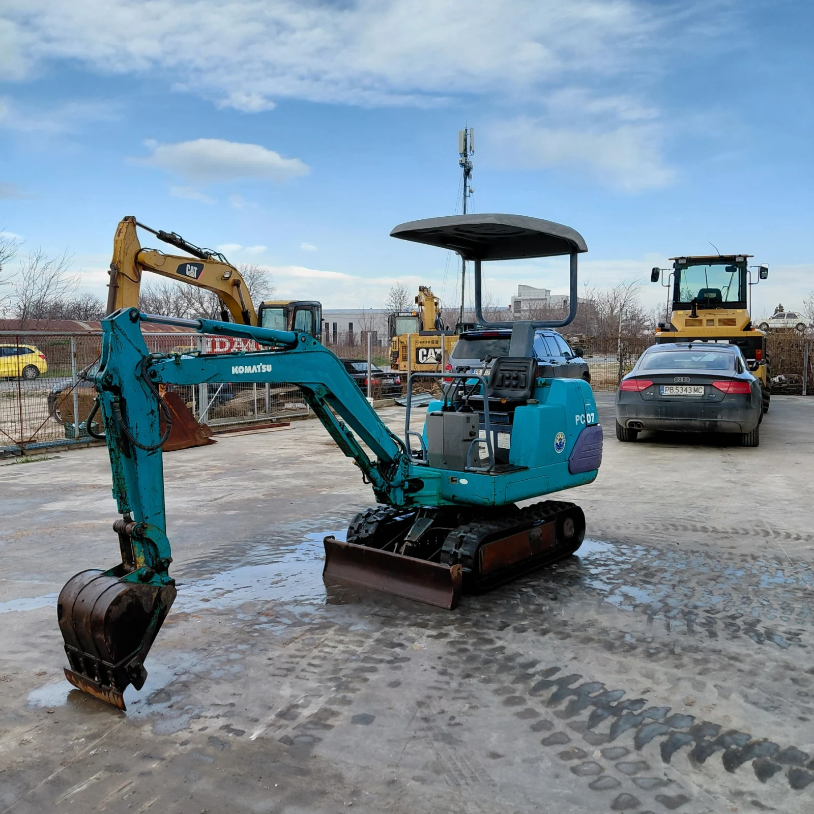 Багер Komatsu PC07-2 * НАЛИЧЕН * ТОП СЪСТОЯНИЕ * , снимка 1