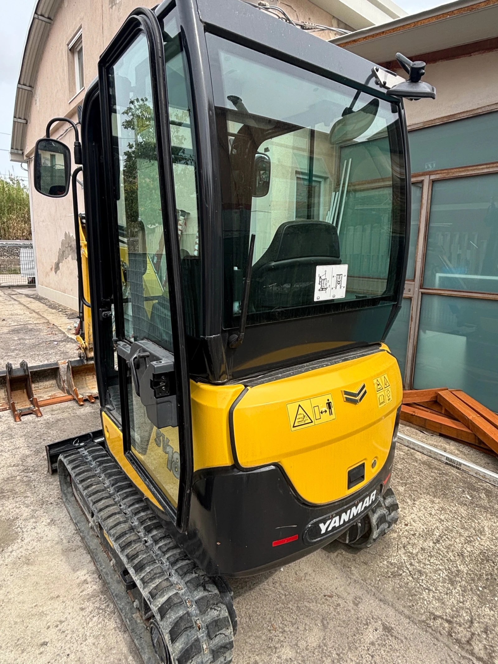 Багер Yanmar SV 18, снимка 9 - Индустриална техника - 54268504