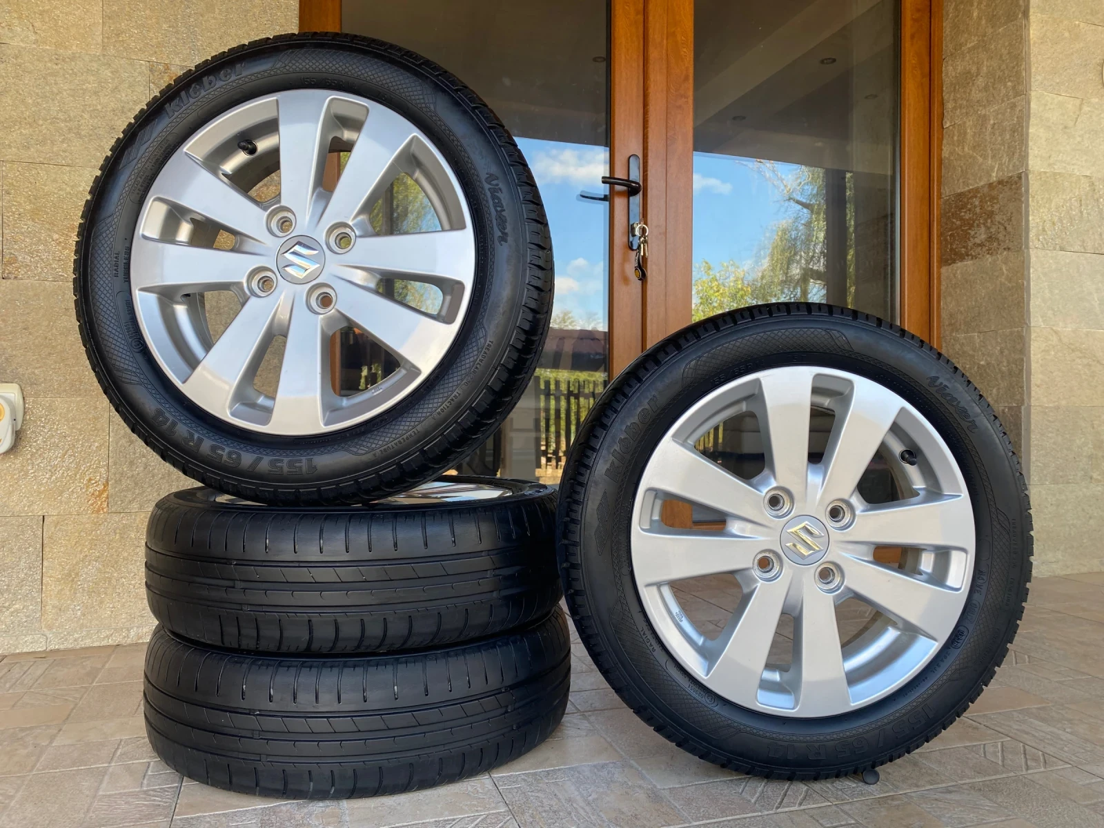 Гуми с джанти Kleber 155/65R14